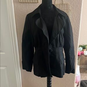 Willi Smith Black Blazer Classic Suit Jacket